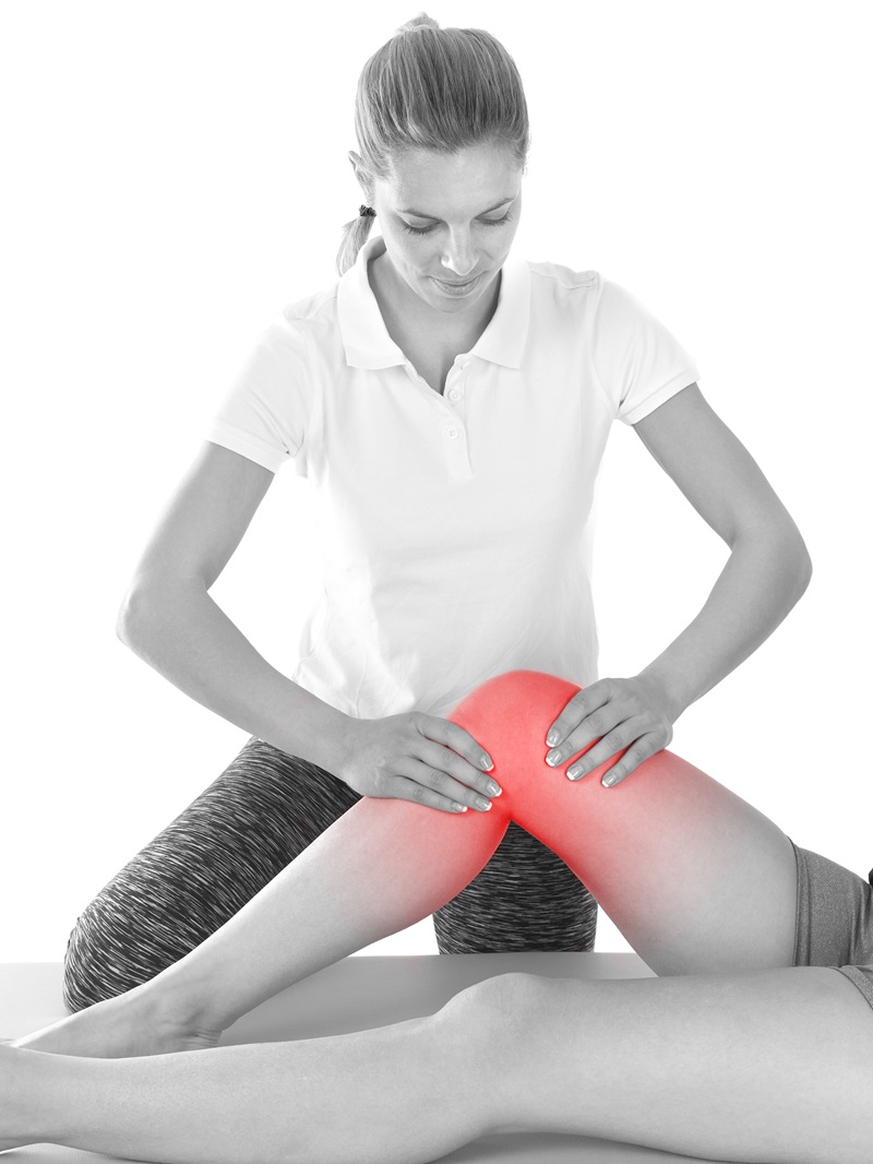 Fisioterapia para lesión de rodilla