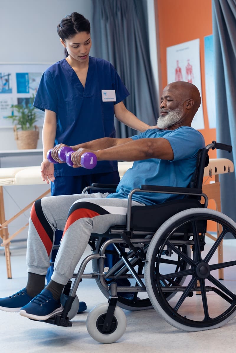 Rehabilitación post accidente en Zona Esmeralda