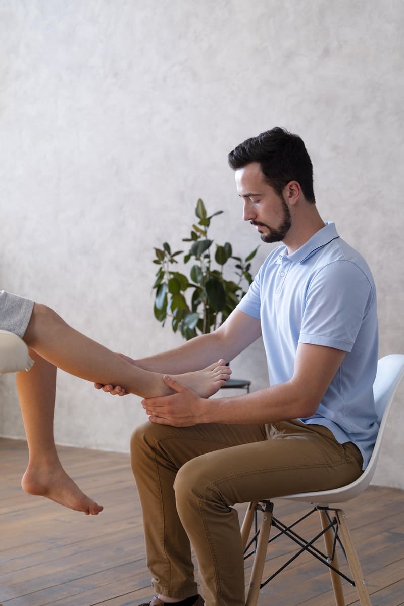 Terapia de pies en Zona Esmeralda